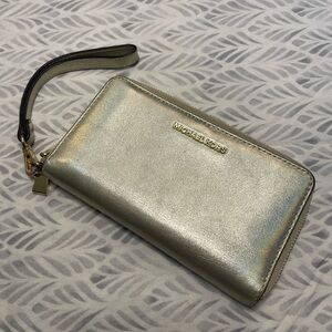 Michael Kors Gold Wristlet
